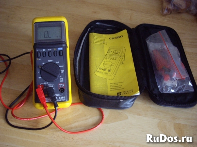 Мультиметр С.А 5260 CYAUVIN ARNOUХ  Франция изображение 4