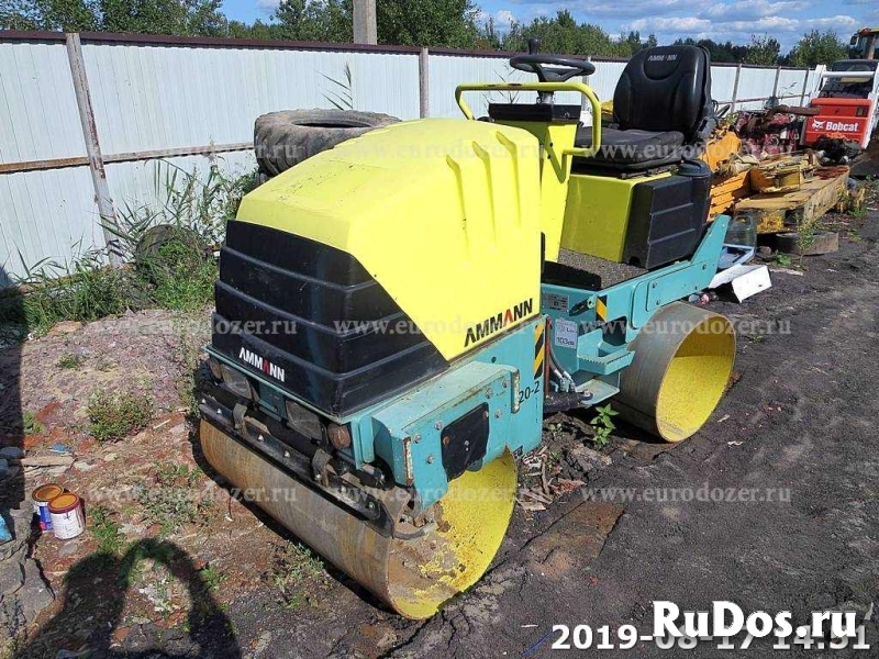 Асфальтовый каток AMMANN 20, 2012 г, 1,5 т, 876 м/ изображение 3