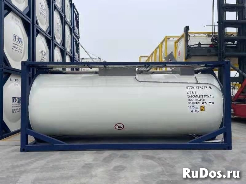тип Т11 объём Танк-контейнер 18м3 для перевозки жидких реагентов, новый. изображение 6