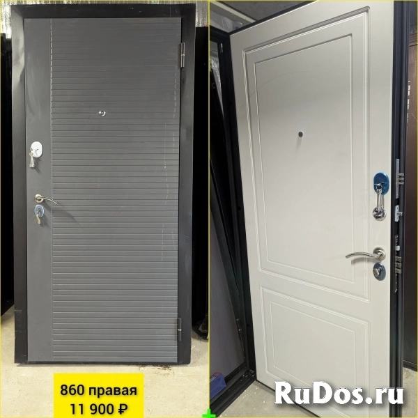 Металлическая входная дверь новая. Доставка/установка отдельно изображение 9