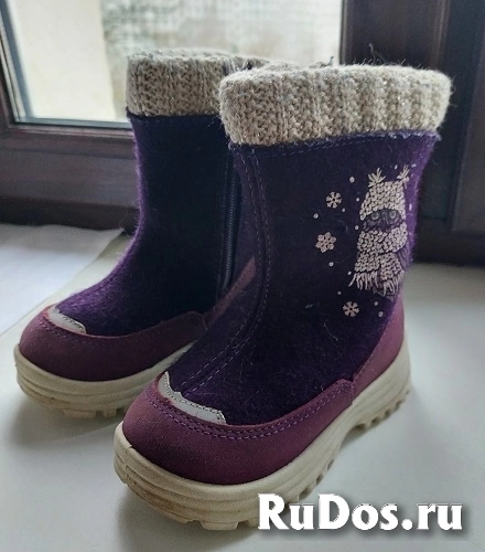 Валенки КОТОФЕЙ. Размер 25. Валенки для девочки выполнены из войлока. фотка