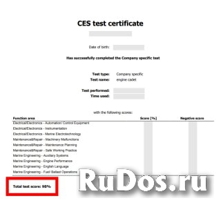 Помощь Seagull CES, Seagull CBT и сдача других тестов для моряков изображение 4