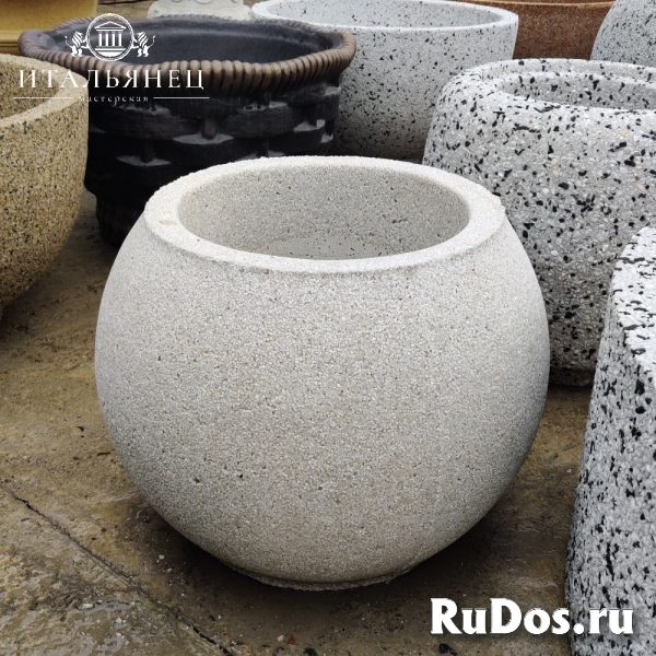 Купить уличные вазоны для цветов изображение 3