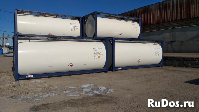 Танк-контейнер тип Т11 объём 25м3 для перевозки компонентов эмульсионных взрывчатых веществ, новый изображение 4