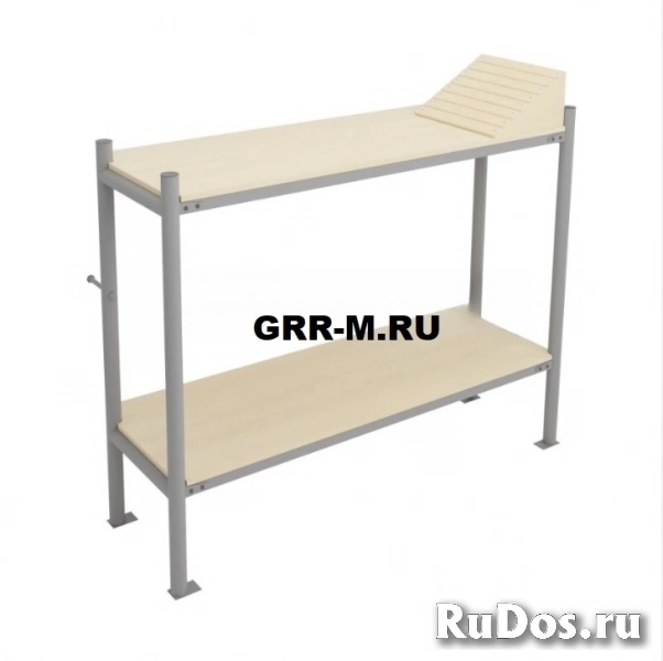 Нары металлические двухъярусные тип VI В-950.00.00.000-01 фото
