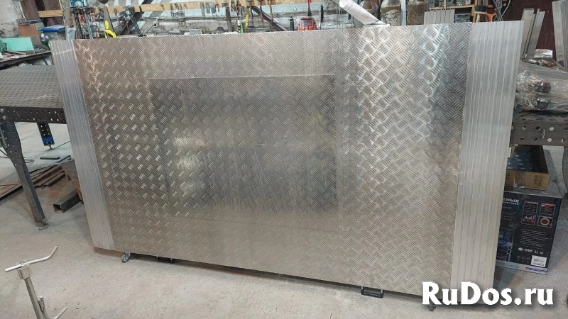 Мост перегрузочный с колёсиками фото