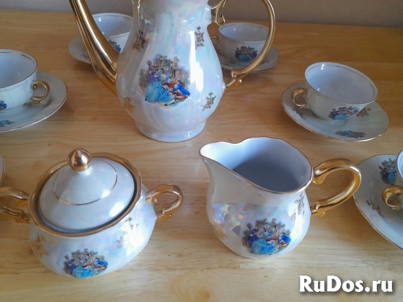 Сервис  Чайно - кофейный  Мадонна Тitоv Vеlеs Jugороrсеlаn Югославия.   . фотка