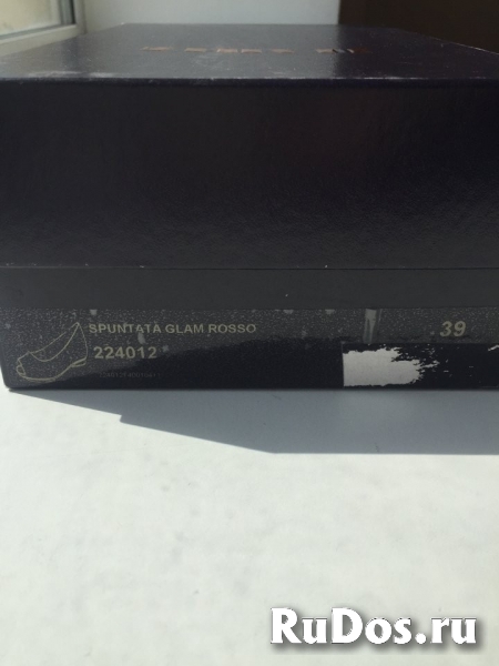 Балетки новые lesilla италия 39 размер красные лак кожа лаковая к изображение 8