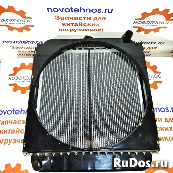 Радиатор водяного охлаждения YUNNEI YN48GBZ на фронтальные погрузчики ZL30 на модели Fukai SZM HZM Bull SL CTK Yigong Laigong Neo Viking Frontal фото