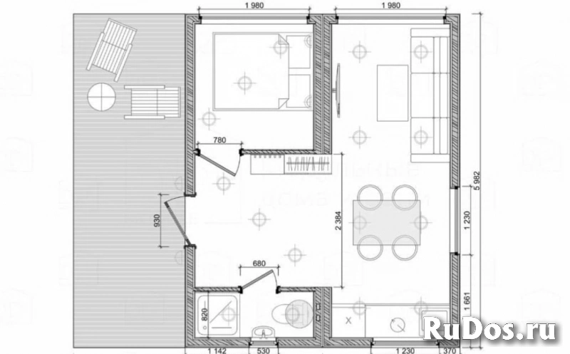 Модульный дом 42 м2 изображение 3
