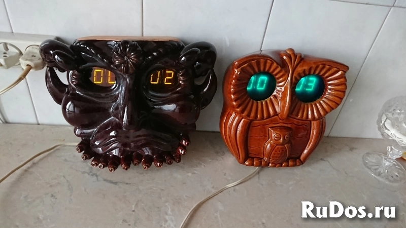 Часы электронные цифровые Сова и Мефистофель изображение 8
