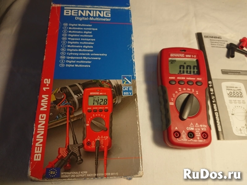 Цифровой мультиметр Benning MM1-2  Germany изображение 7
