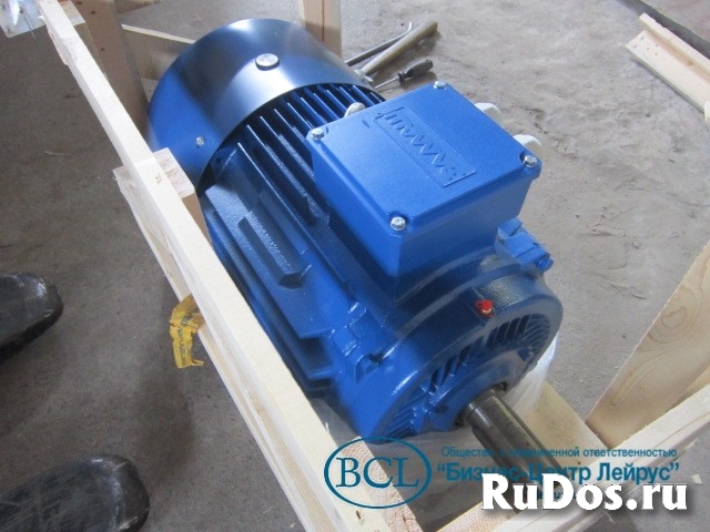 Электродвигатель АИР180М-2Б01У2 1081 на лапах 30кВт 2950об/мин изображение 4