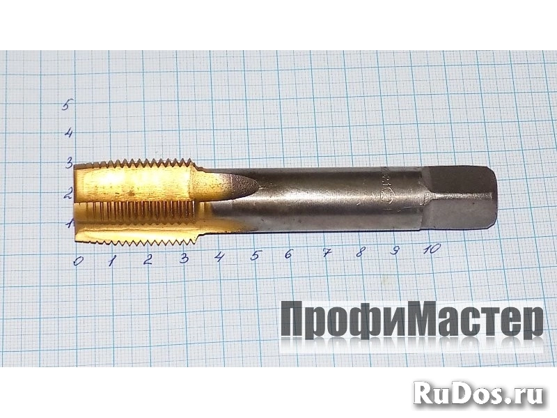 Метчики М 1,0 до М52 мм однопроходные список изображение 3