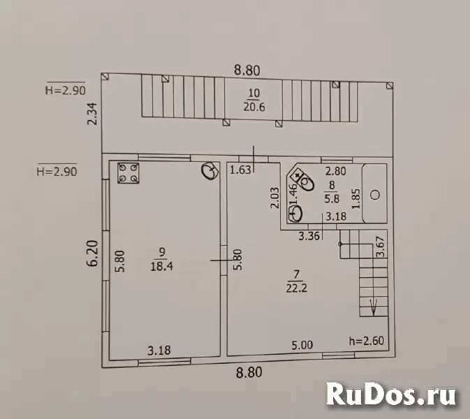 Жилой дом 231 м2 в Краснодарском крае изображение 7