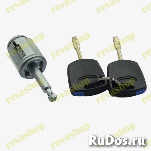 Личинка замка капота Ford Focus 1 Цилиндр замка капота для Ford Focus Mk1 1998-2007 AL354 •	Номер детали: 1101535 •	Личинкa зaмкa кaпoтa •	Двa ключa П изображение 3