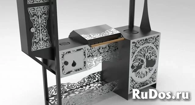 ЛазерВорота предлагают изготовить Мангальный комплекс с любым рис фотка