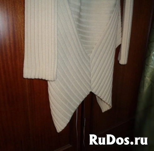 Кардиган женский. Цвет топленого молока. Латвия изображение 5