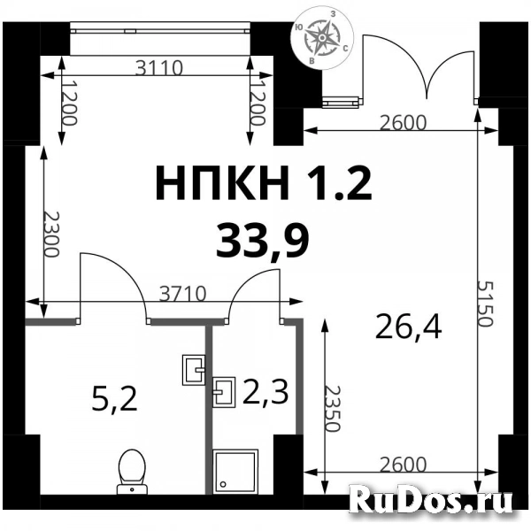 Продам коммерческую недвижимость 33 м2 изображение 3