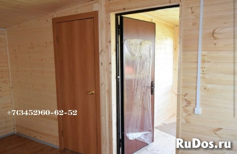 Модульный дачный дом 6 х 4,8 с террасой. изображение 5