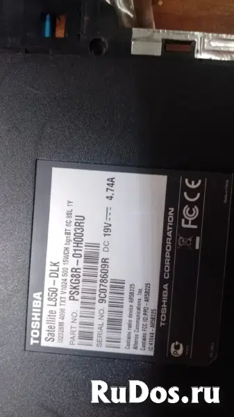 Запчасти для ноутбука Toshiba Satellite L850-DLK изображение 5