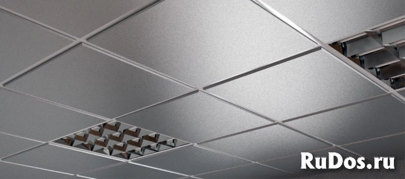 Потолок Кассетный армстронг: сплошной, перфорация фотка