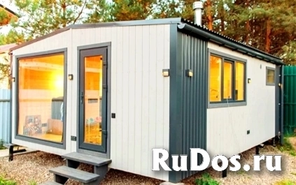 Дачные утеплённые бытовки. фото