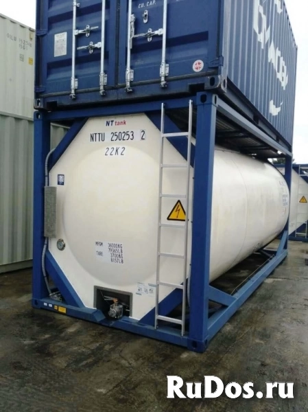 Танк-контейнер объём 25м3 тип Т4, для перевозки битумной эмульсии, новый изображение 8