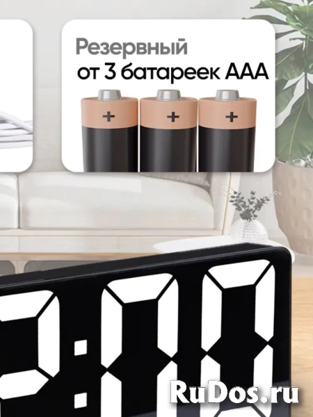 Часы настольные от сети электронные декор Tick Tock Shop изображение 3