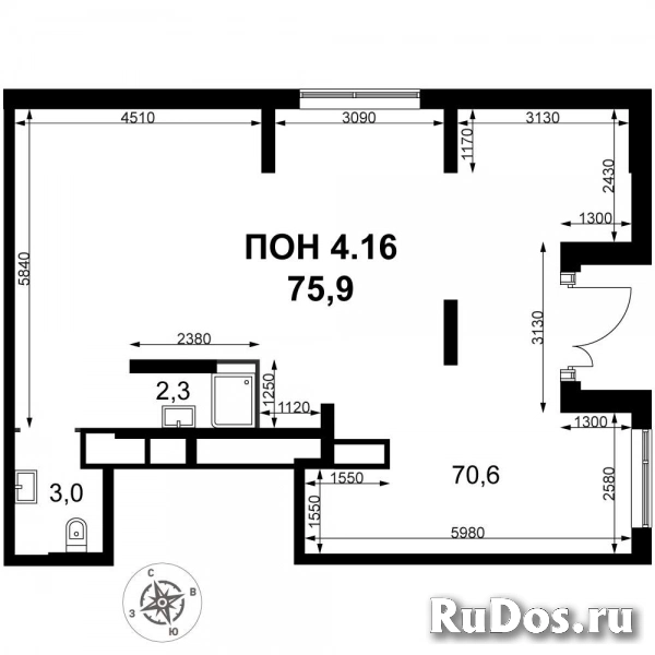 Продам коммерческую недвижимость 75 м2 изображение 3