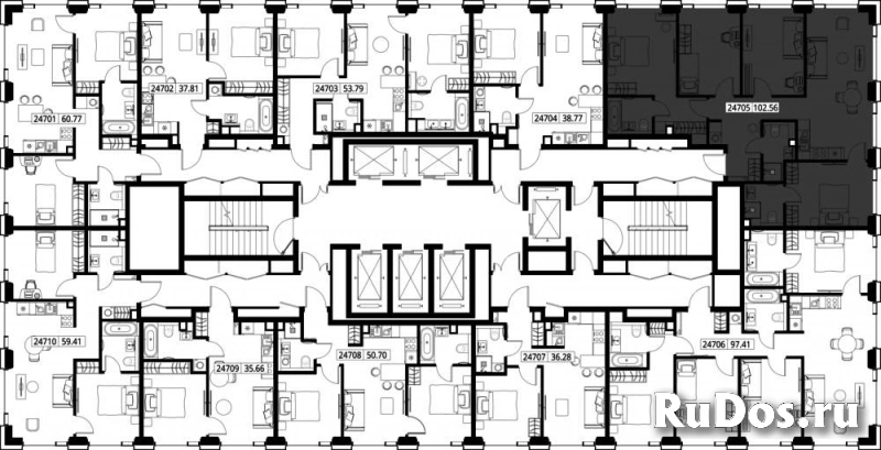 Продам 4 комнатную квартиру 102.56 м2 изображение 3