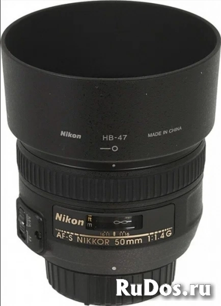 Объектив Nikon 50mm f/1.4G AF-S Nikkor изображение 4