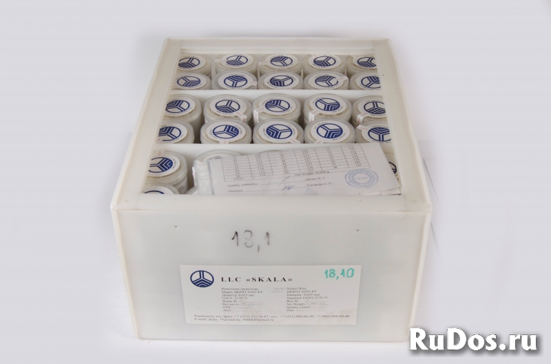 Никелевая проволока ДКРНТ 0,025 КТ диаметром 0,025 мм фотка
