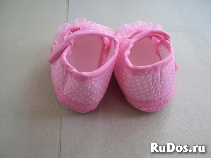 Детские ботинки в горошек фотка