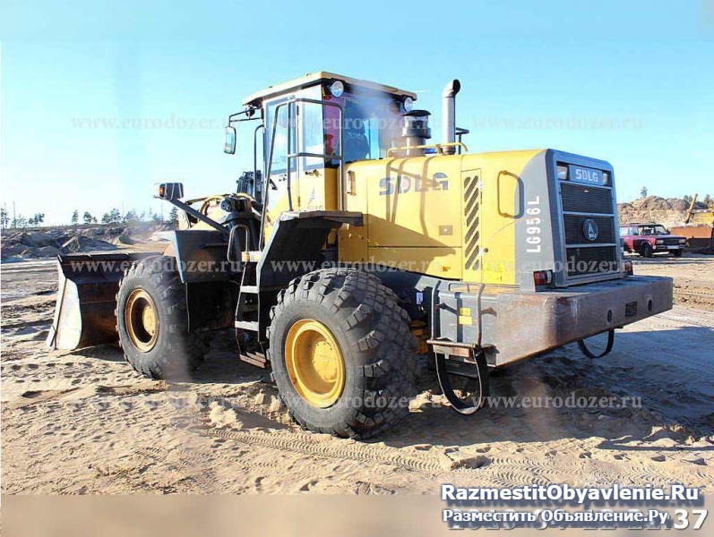 Фронтальный погрузчик SDLG 956, 2012 г, 6200 м/ч, изображение 5