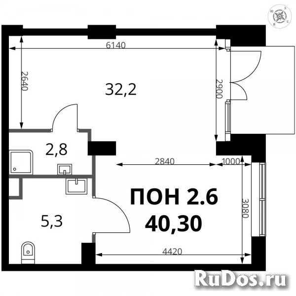 Продам коммерческую недвижимость 40.3 м2 изображение 3