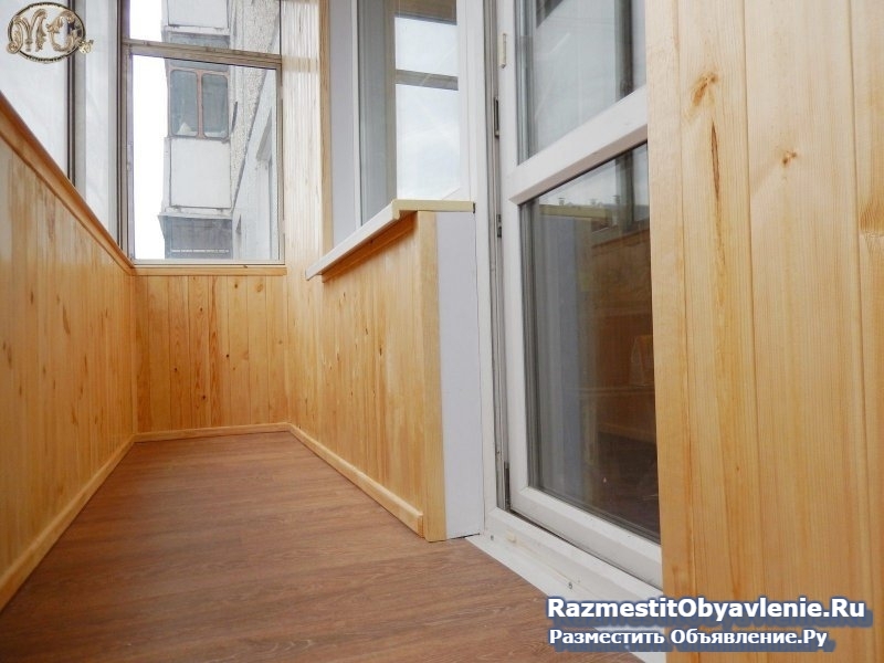 Обшиваю балконы  вагонкой, панелями   в  Красноярске изображение 9