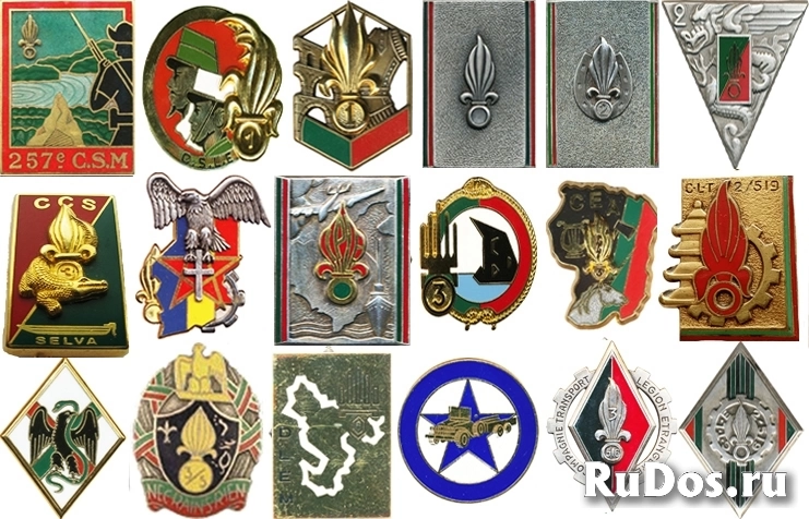 Знаки Иностранного Легиона фото