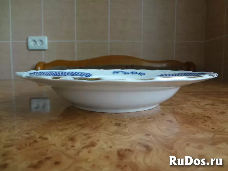Тарелки большие фарфоровые изображение 12