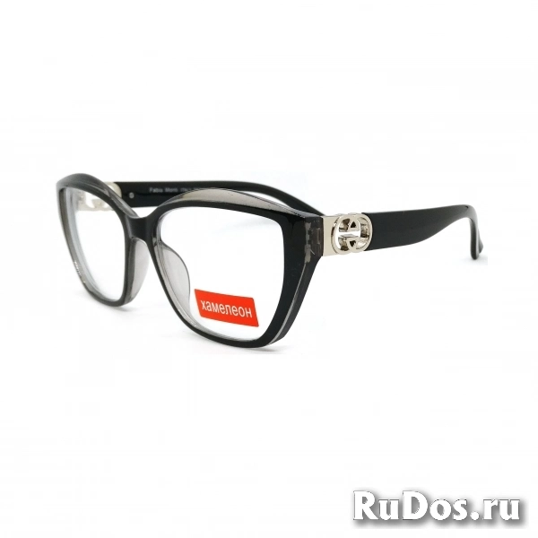 Очки для зрения женские готовые с диоптриями, фотохромные изображение 3