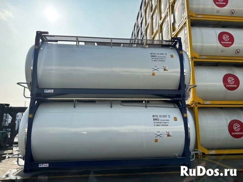 Контейнер-цистерна модели UN Т11 32К SWAP с утеплителем и пароподогревом изображение 8