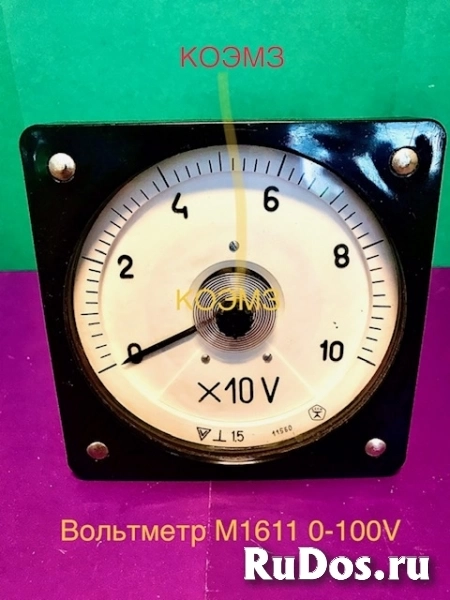Вольтметр М1611 0-100В фотка