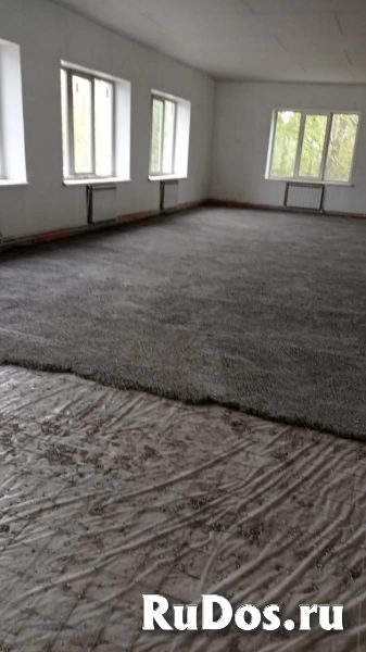 Полусухая стяжка для теплого пола из полистиролбетона. изображение 9