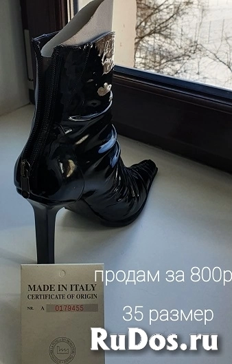 Сапоги  35 размера , идеальное состояние. изображение 4