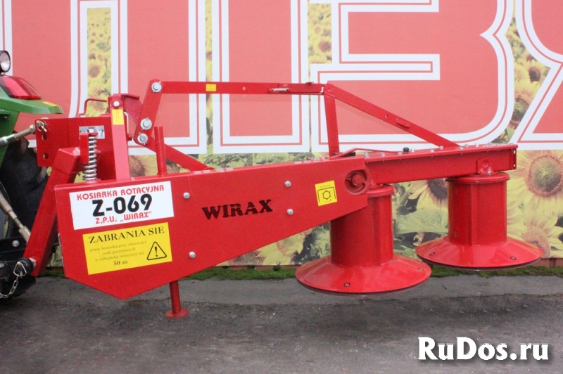 Косилка роторная двухдисковая Z069/2  1.85м Польша Wirax фотка