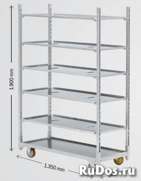 Датская тележка для растений изображение 4