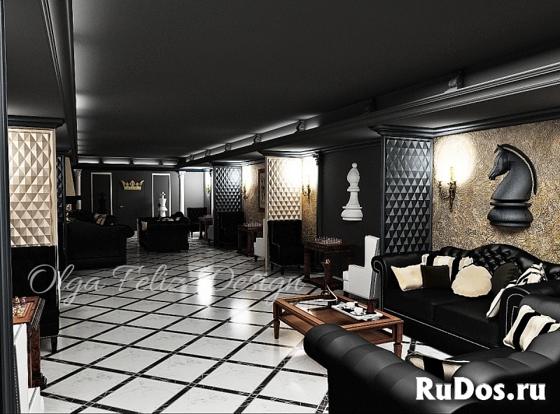 Дизайн интерьера, 3D визуализация изображение 6