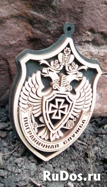 Эмблема Пограничной Службы подвеска на присоске изображение 4