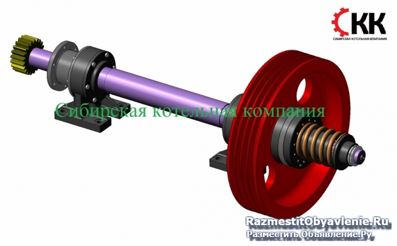 Вал приводной дробилки ДДЗ-4 и запчасти фото
