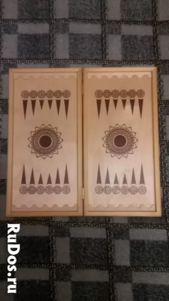 Нарды большие из кедра изображение 3